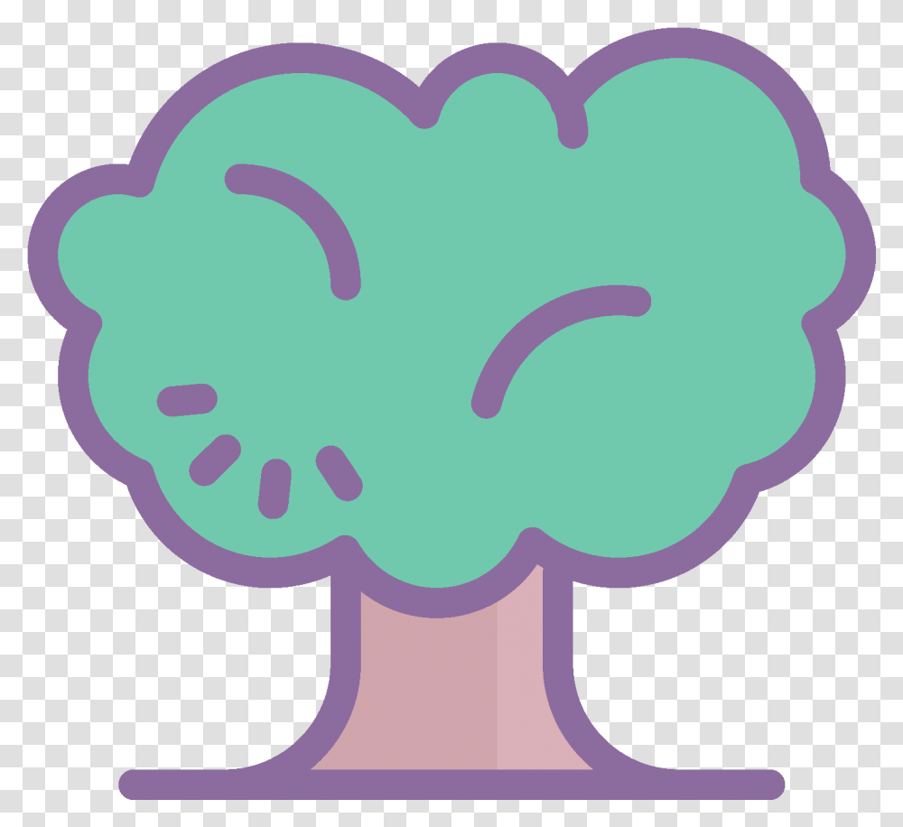 Tree Icon, Plant, Flower, Petal, Cushion Transparent Png