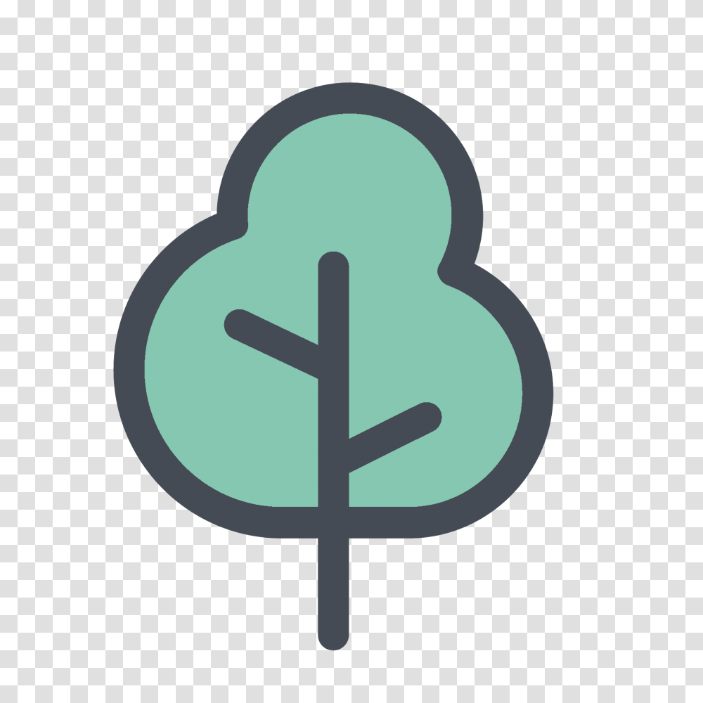Tree Icon Simple Tree Logo, Text, Symbol, Cross, Light Transparent Png