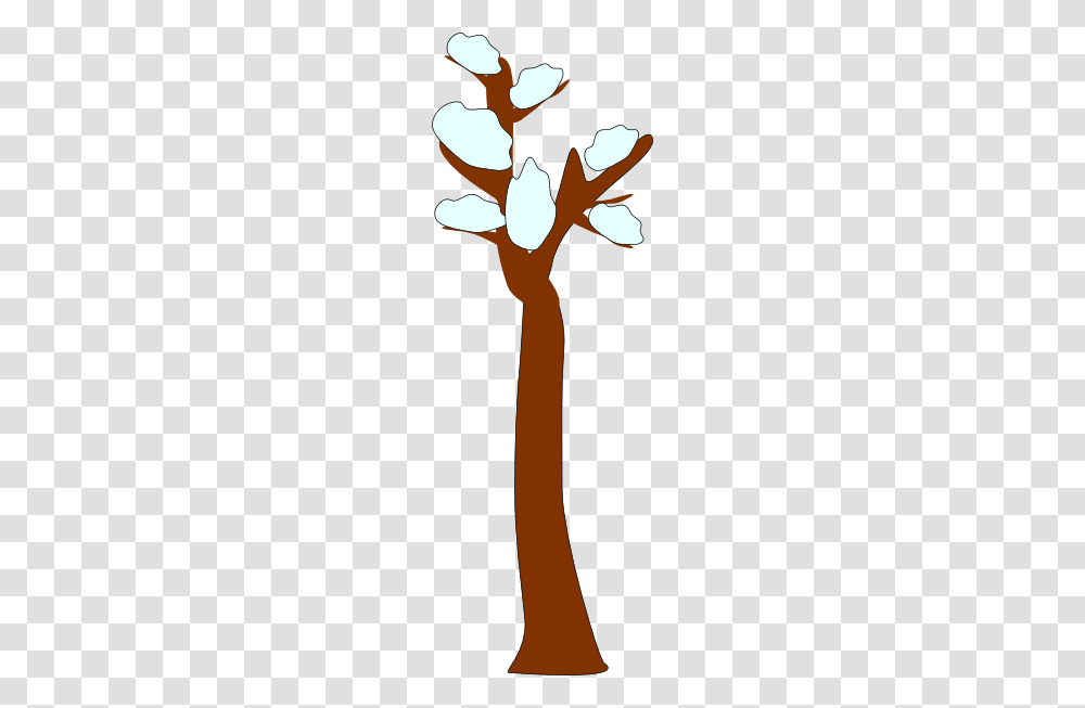 Tree In Snow Tree Tree Clipart Snow And Clip Art, Tie, Accessories, Accessory, Tool Transparent Png