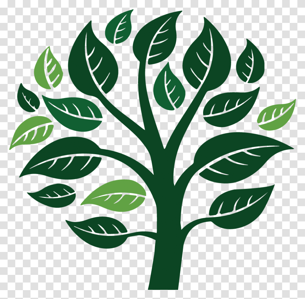 Tree Layers, Green, Plant, Leaf, Pattern Transparent Png