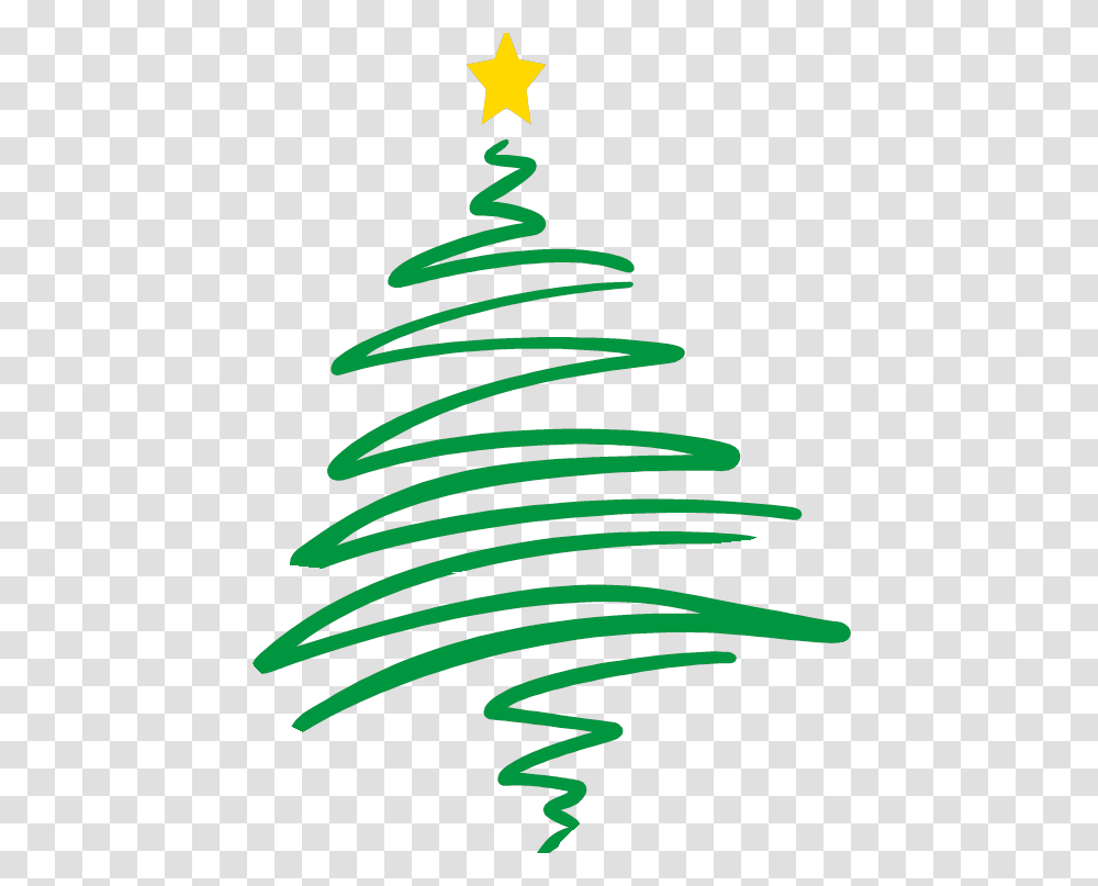 Tree Line Christmas Tree For Email, Spiral, Coil, Bird, Animal Transparent Png