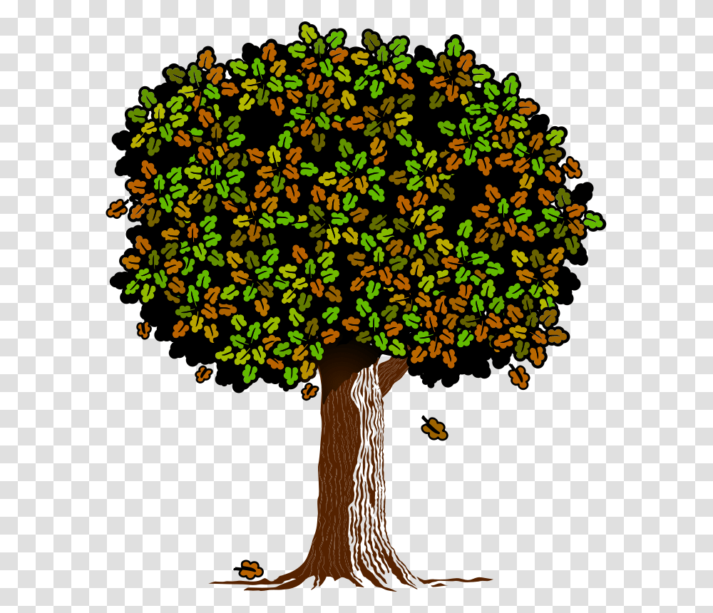 Tree Oak, Pattern, Floral Design Transparent Png