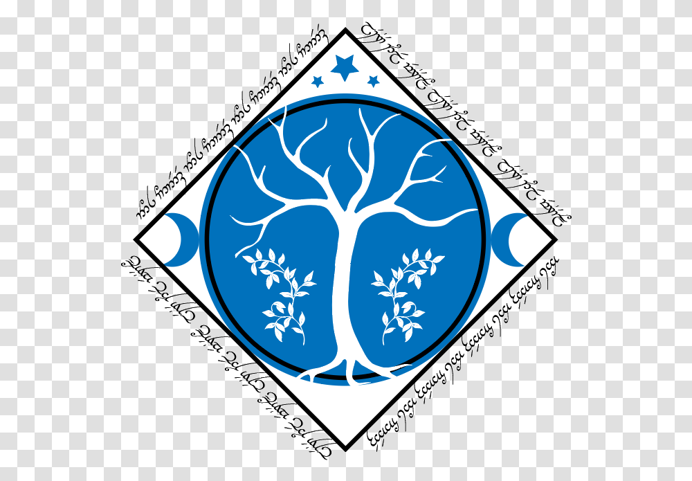 Tree Of Gondor Emblem, Triangle, Logo, Trademark Transparent Png