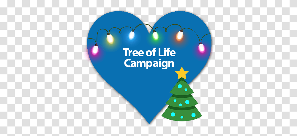 Tree Of Life Campaign Lake The Woods Hospital Foundation New Year Tree, Plant, Heart, Graphics, Ornament Transparent Png