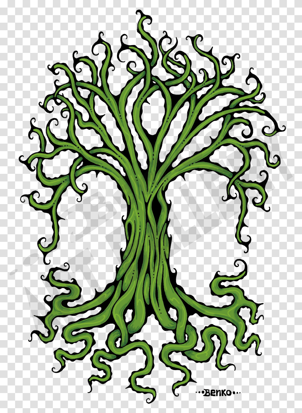Tree Of Life Drawing, Plant, Root, Food, Vegetable Transparent Png
