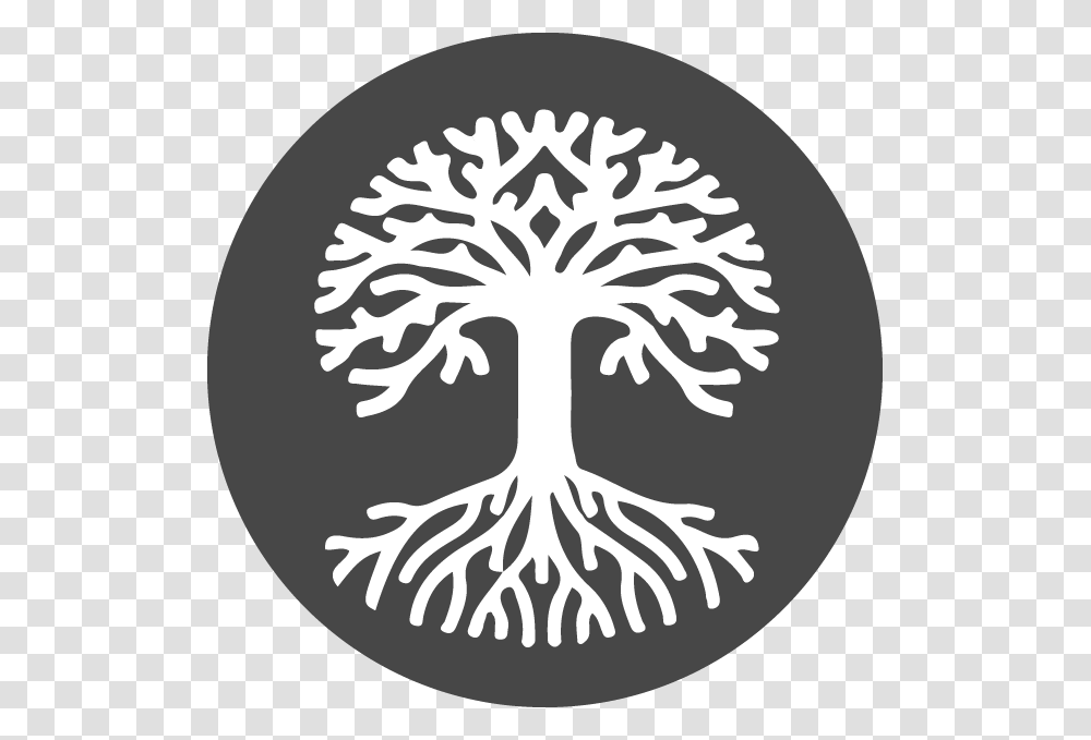 Tree Of Life Icon Tree Of Life Icon, Plant, Root, Stencil, Rug Transparent Png