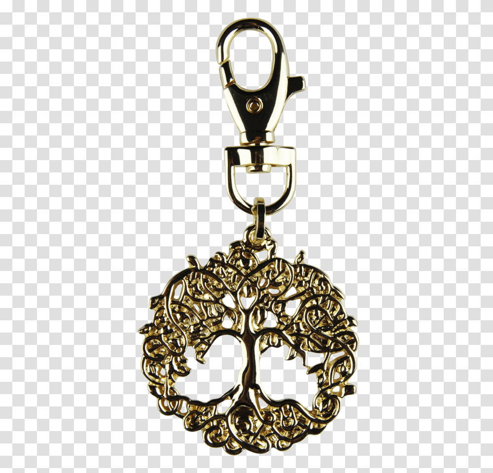 Tree Of Life Keyring, Pendant, Gold, Chandelier, Lamp Transparent Png