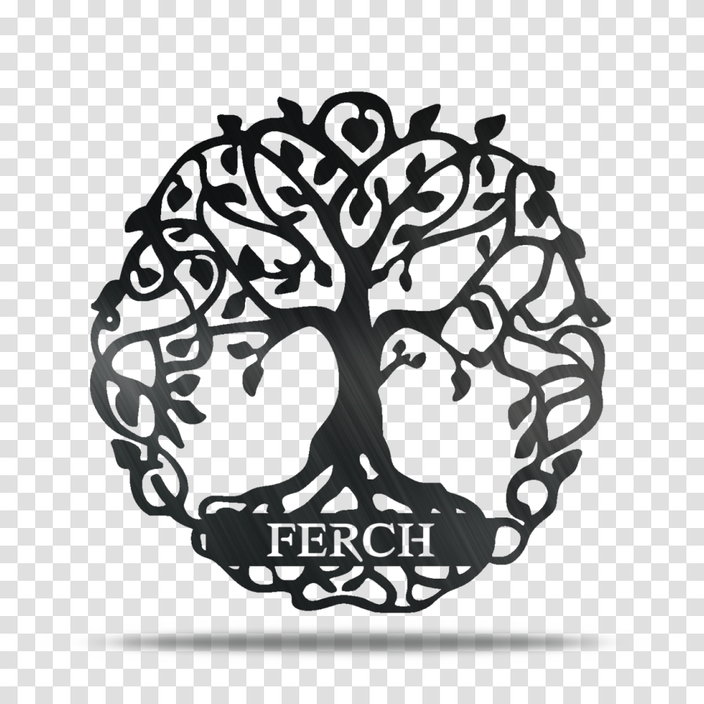 Tree Of Life Monogram Lakewood Metal, Astronomy, Outer Space, Universe, Planet Transparent Png