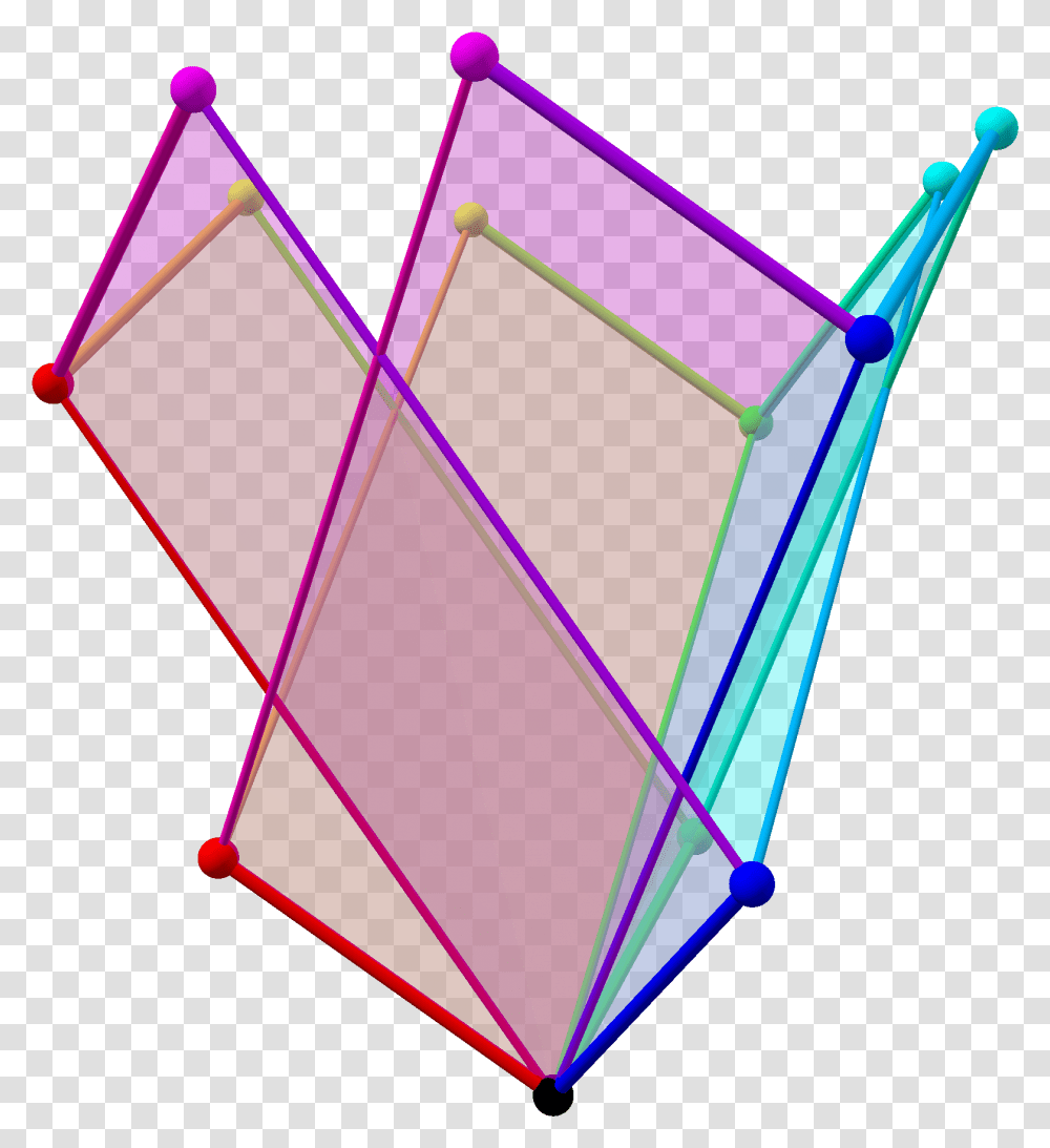 Tree Of Weak Orderings In Concertina Cube 056 Triangle, Toy, Diagram Transparent Png