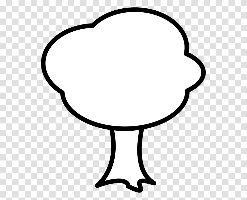 Tree Outline Cliparts Black And White Simple Tree Clipart, Glass, Goblet, Balloon, Silhouette Transparent Png