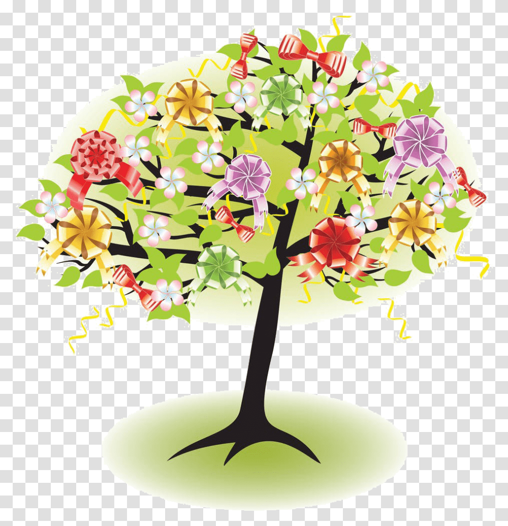 Tree Photography Clip Art Trees In Spring Cartoon, Plant, Flower, Leaf Transparent Png