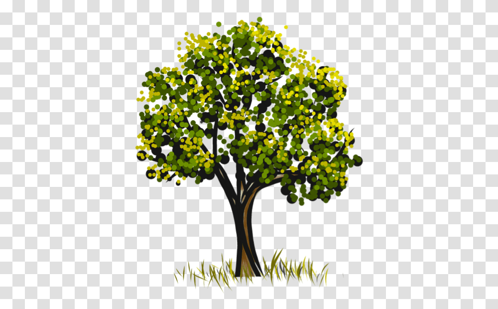 Tree Psd Vector, Plant, Bush, Vegetation, Flower Transparent Png