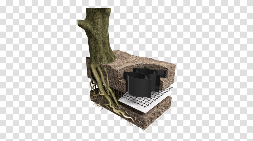 Tree Root Protection Geocell Vehicular Traffic Paths With Roots, Computer Keyboard, Hardware, Electronics, Art Transparent Png