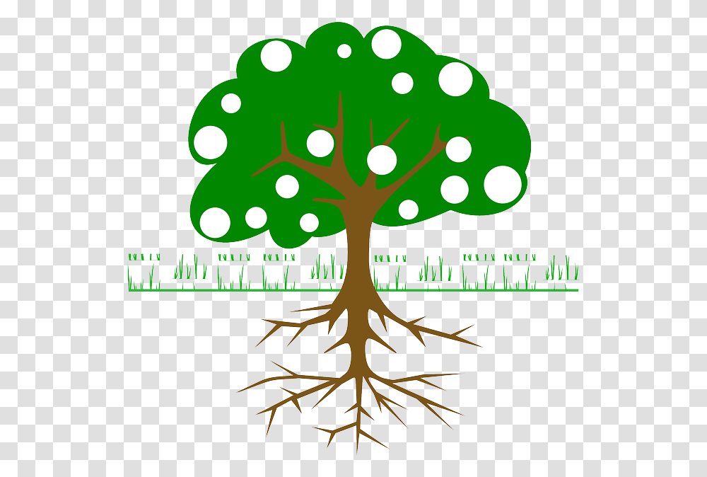 Tree Roots Fruits Apple Tree With Roots, Plant, Flyer, Poster, Paper Transparent Png