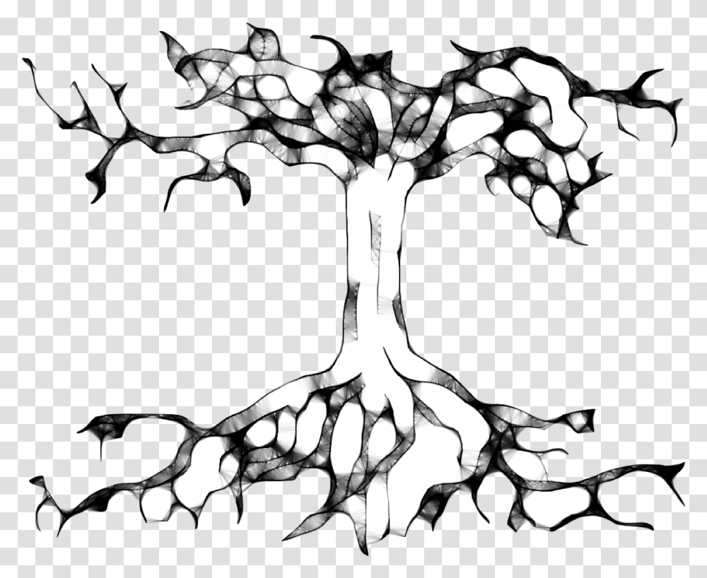 Tree Roots Tree Roots First Nations Mother Nature Drawing, Plant, Flower, Blossom, Stencil Transparent Png