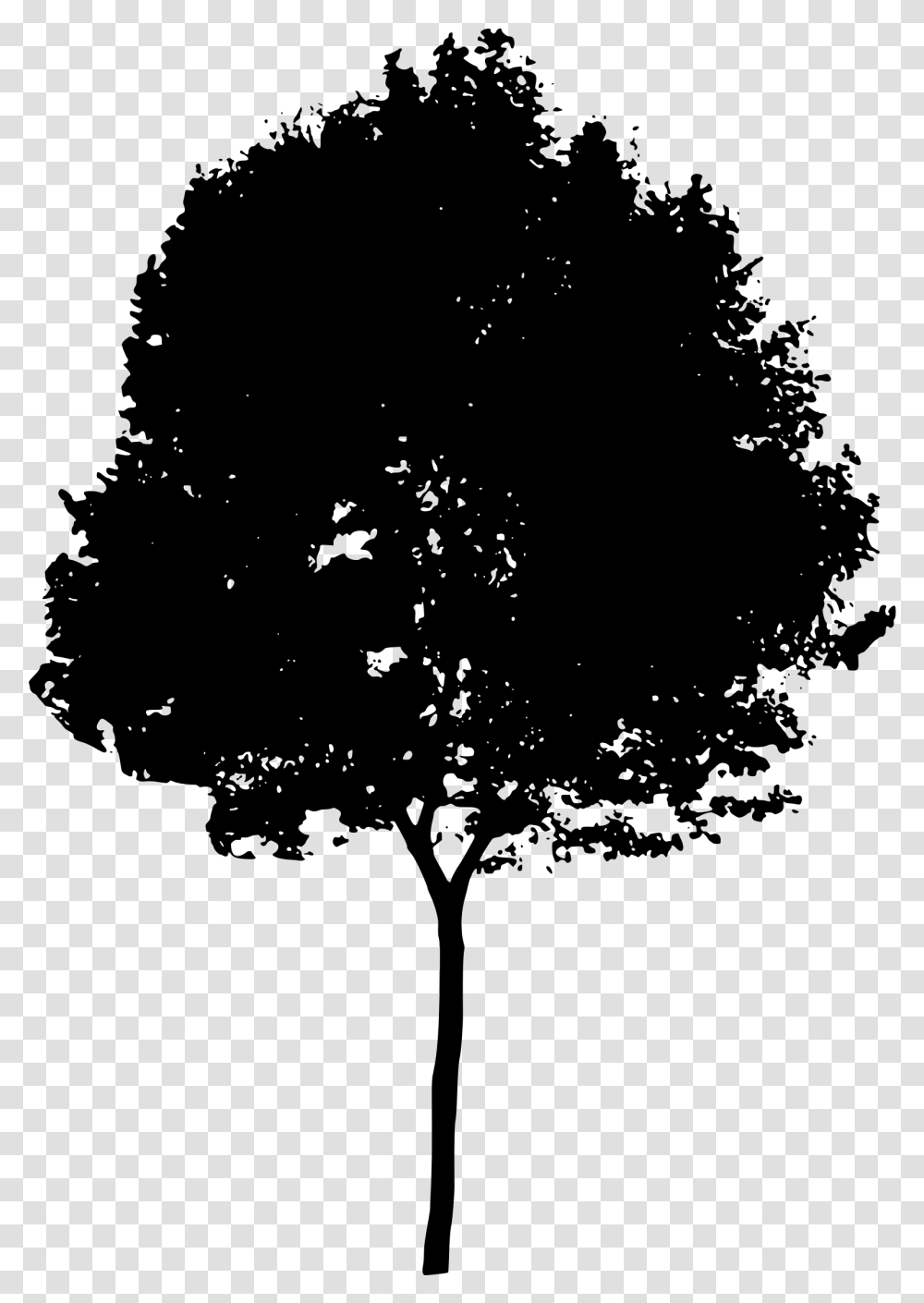 Tree Silhouette Architecture, Gray, World Of Warcraft Transparent Png