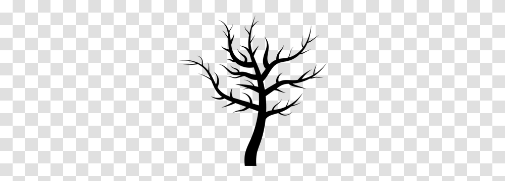 Tree Silhouette Clip Art, Gray, World Of Warcraft Transparent Png