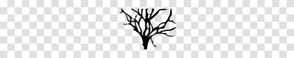 Tree Silhouette Clip Art Oak Tree Silhouette Clip Art, Gray, World Of Warcraft Transparent Png