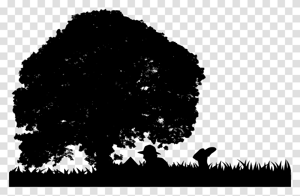 Tree Silhouette Clip Art Tree, Gray, World Of Warcraft Transparent Png