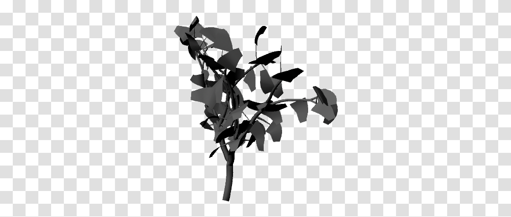 Tree Silhouette, Plant, Flower Transparent Png