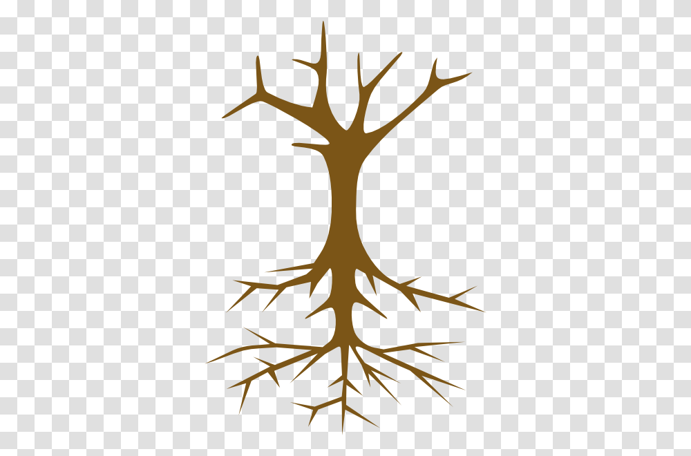 Tree Skeleton Clip Art, Root, Plant, Cross Transparent Png