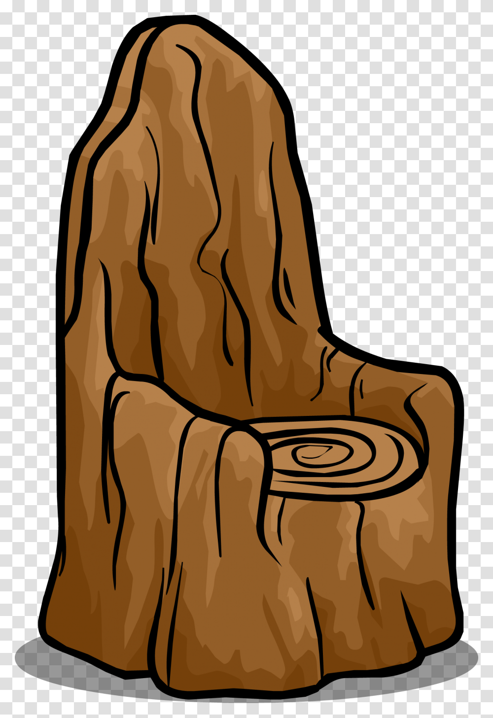 Tree Stump Chair Sprite Tree Chair Clipart, Apparel, Footwear, Cowboy Boot Transparent Png