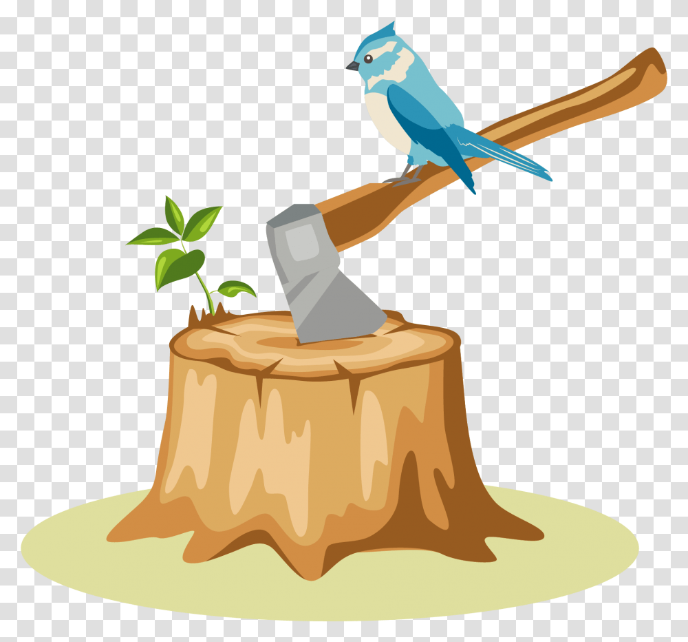 Tree Stump Icon, Bird, Animal, Birthday Cake, Dessert Transparent Png