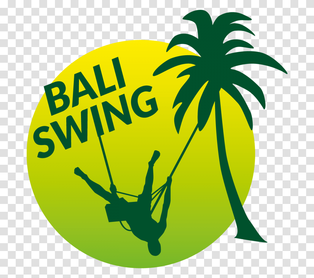 Tree Swing Tire Green Fun Play Image Bali Swing Logo, Vegetation, Plant, Rainforest, Land Transparent Png
