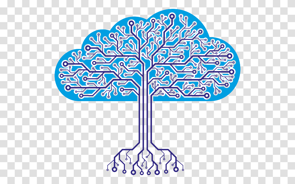 Tree Technology, Cross, Path, Ornament Transparent Png