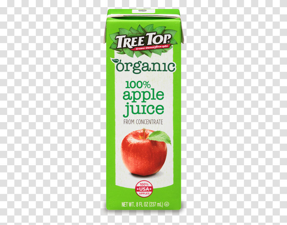 Tree Top Apple Juice Box, Fruit, Plant, Food, Beverage Transparent Png