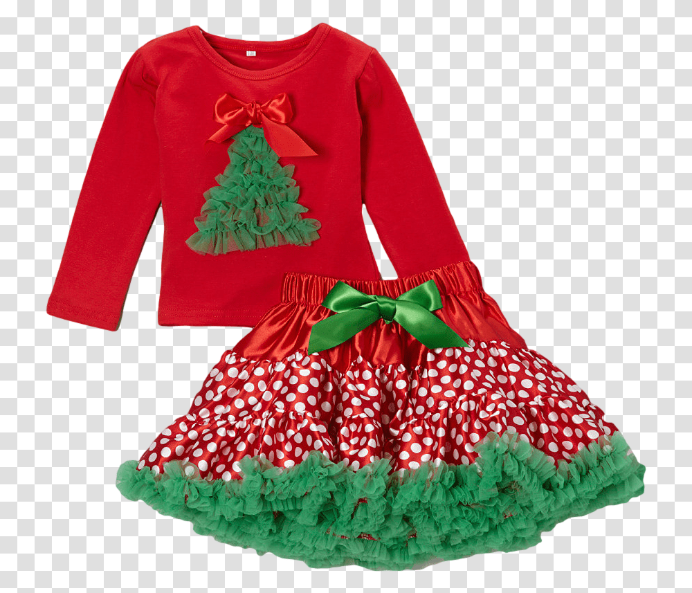 Tree Top Free International Delivery Christmas Tops Atuendo En Familia, Clothing, Apparel, Dress, Long Sleeve Transparent Png