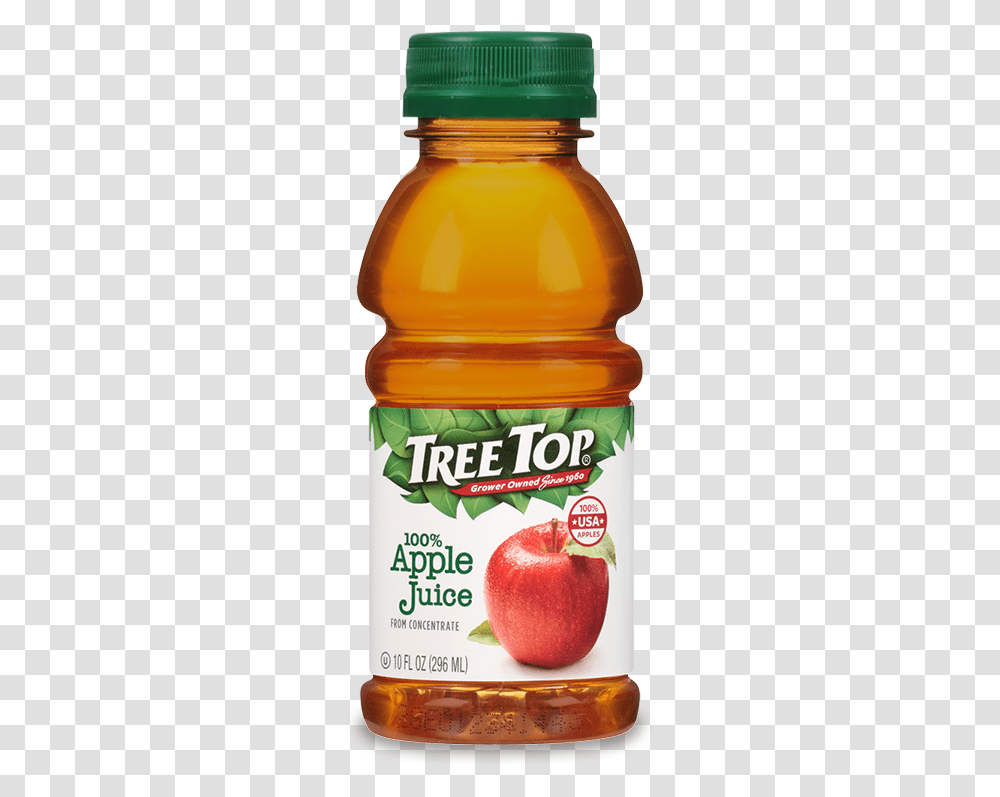 Tree Top Juice 10oz Apple Juice, Beverage, Drink, Fruit, Plant Transparent Png