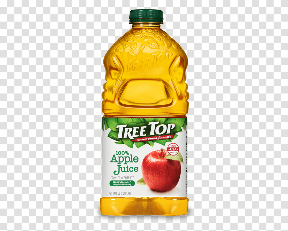 Tree Top Juice 64oz Tree Top Apple Juice, Fruit, Plant, Food, Helmet Transparent Png
