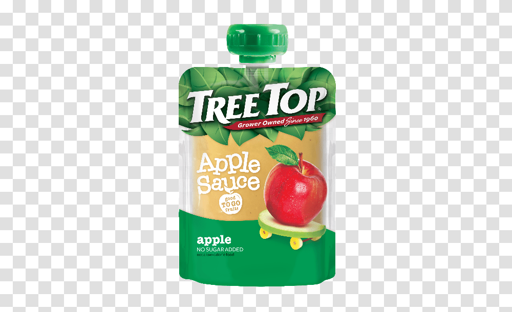 Tree Top Works With Sonoco To Launch Clear Pouches, Plant, Juice, Beverage, Drink Transparent Png