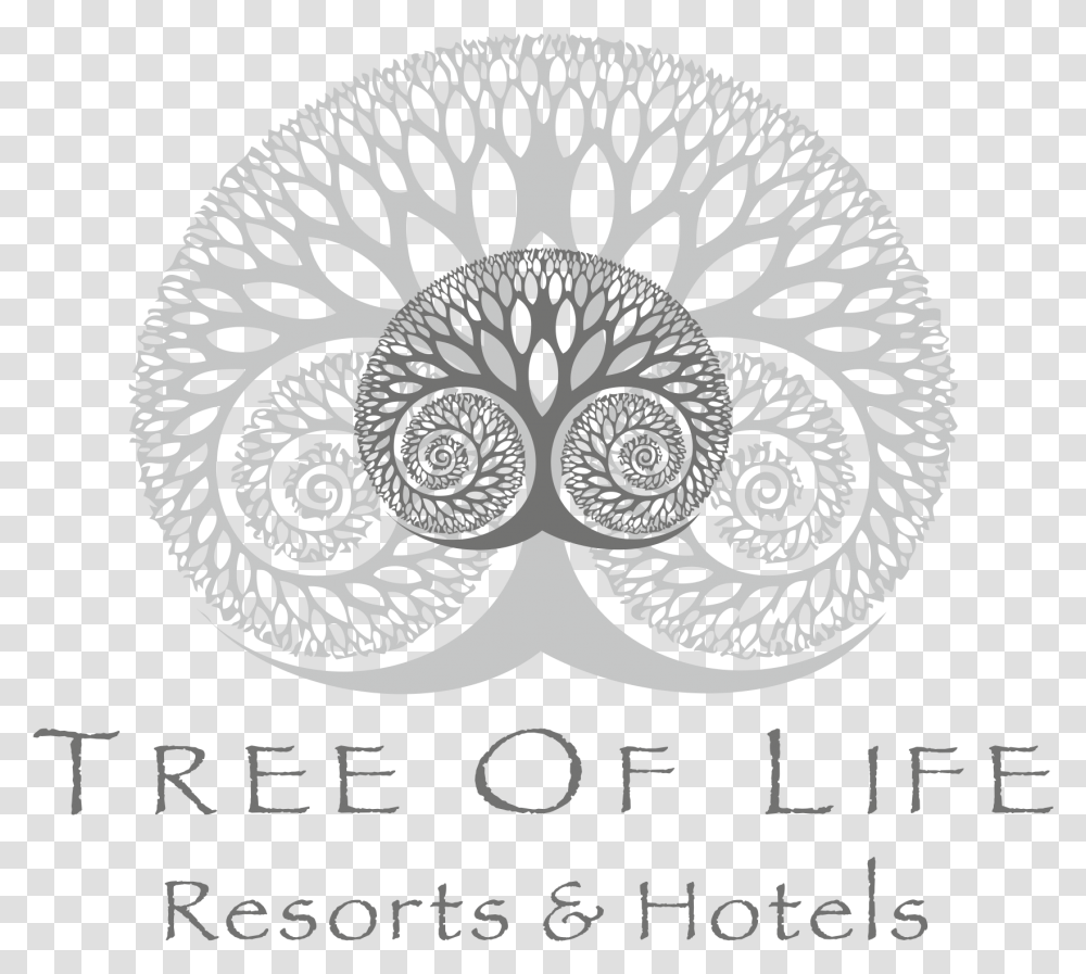 Tree Tree Of Life Resorts And Hotels, Rug, Lace, Pattern, Spiral Transparent Png