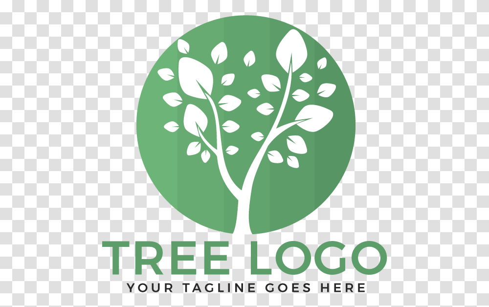 Tree Vector Logo Design Illustration, Plant, Vegetable, Food, Produce Transparent Png