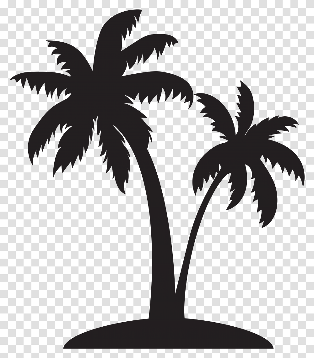 Tree Vector, Palm Tree, Plant, Arecaceae, Painting Transparent Png