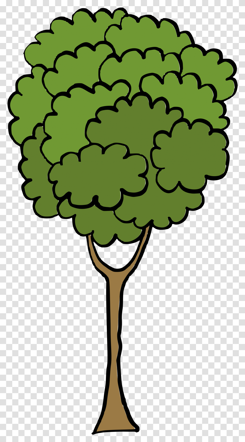 Tree Vector Svg Trees Cartoon, Graphics, Green, Pattern, Glass Transparent Png