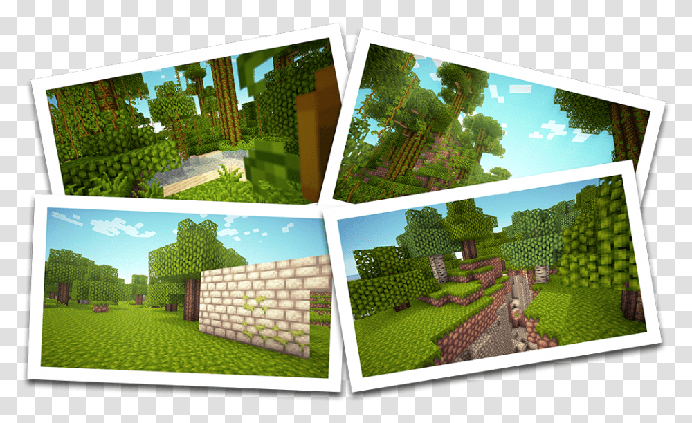 Tree, Vegetation, Plant, Minecraft, Land Transparent Png