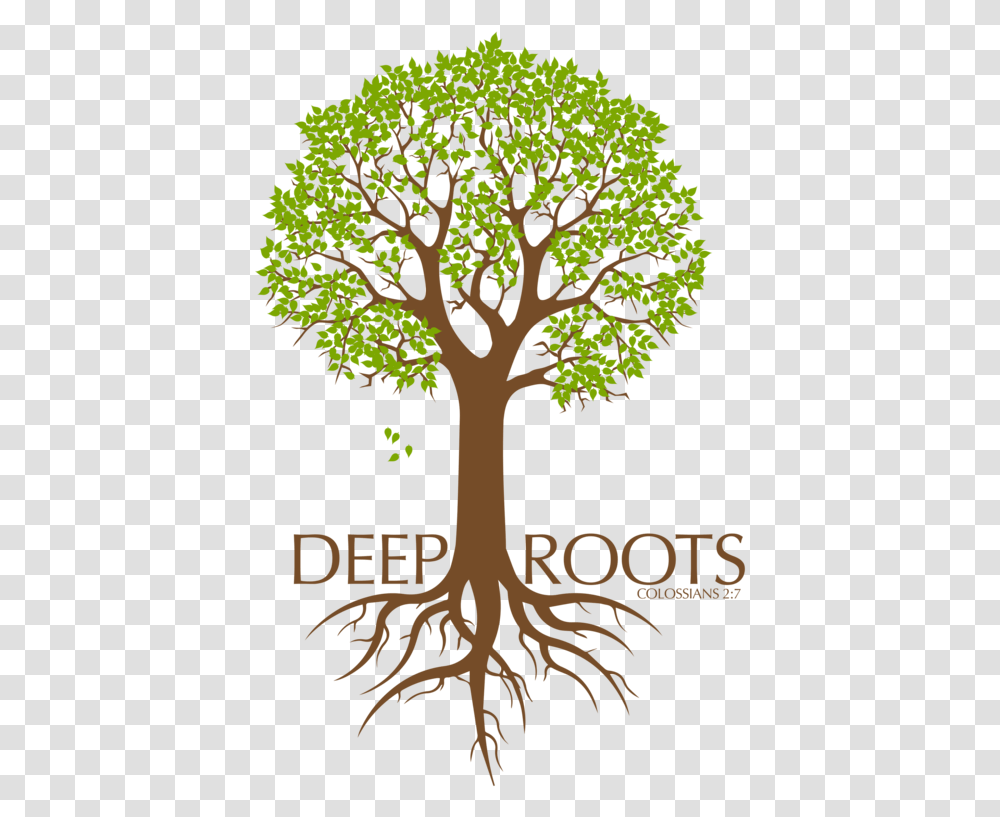 Tree With Deep Roots Be Still In Their & Free Tree, Plant, Poster, Advertisement, Tree Trunk Transparent Png