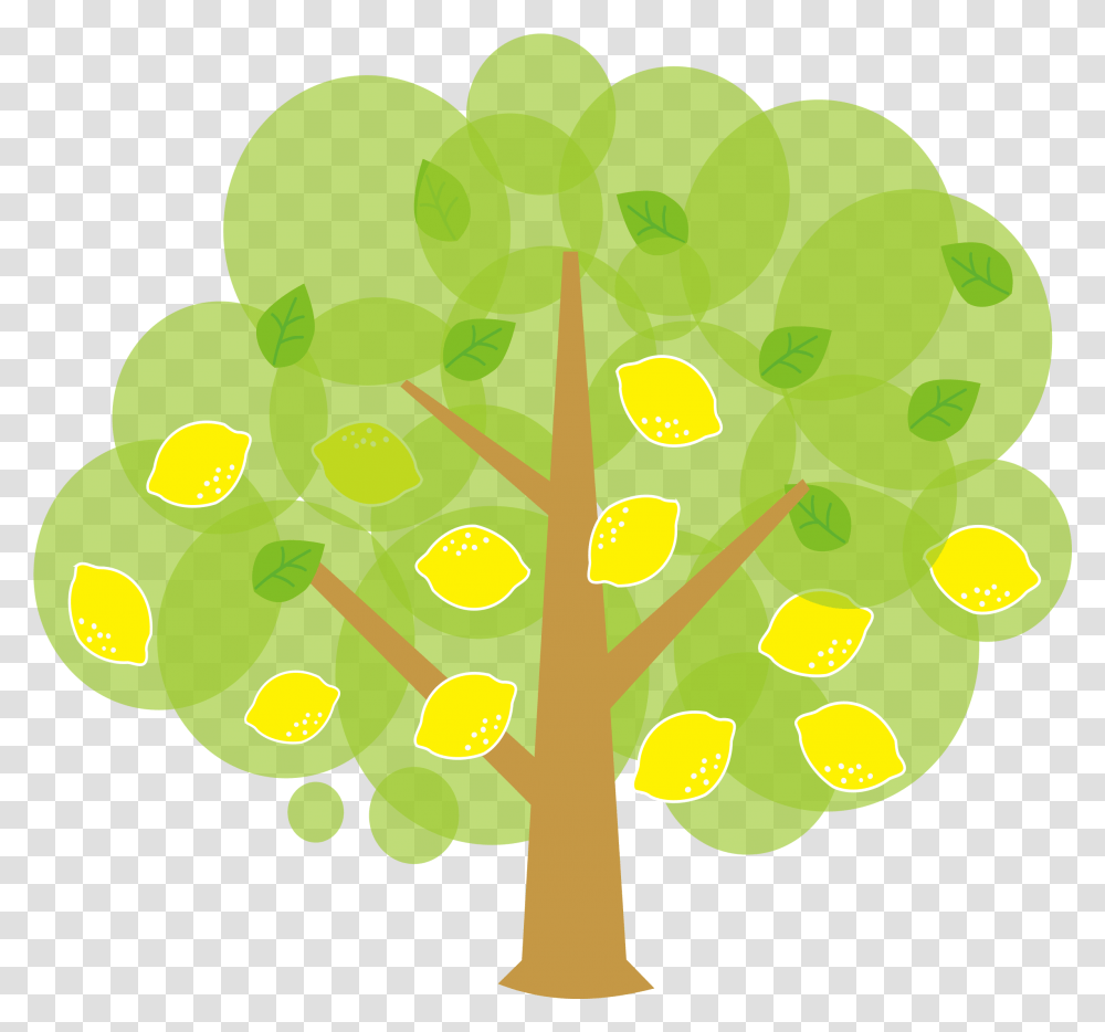 Tree With Fruits Clip Art Cute Tree Clipart, Plant, Leaf, Food, Vegetable Transparent Png