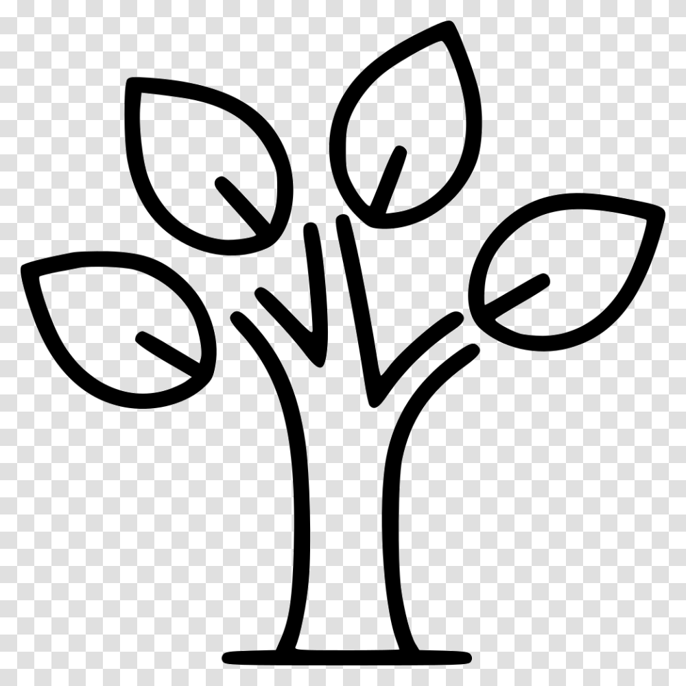 Tree With Leaves Line Art, Dynamite, Bomb, Weapon, Weaponry Transparent Png