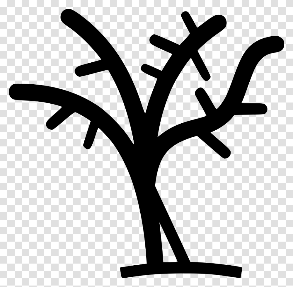 Tree With No Leaves Tree No Leaves File, Stencil, Silhouette, Scissors, Blade Transparent Png