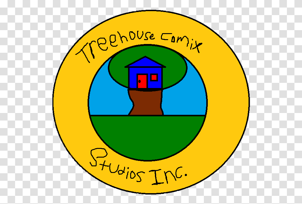 Treehouse Comix Inc Logo Clipart Treehouse Comix Inc Logo, Symbol, Trademark, Text, Number Transparent Png