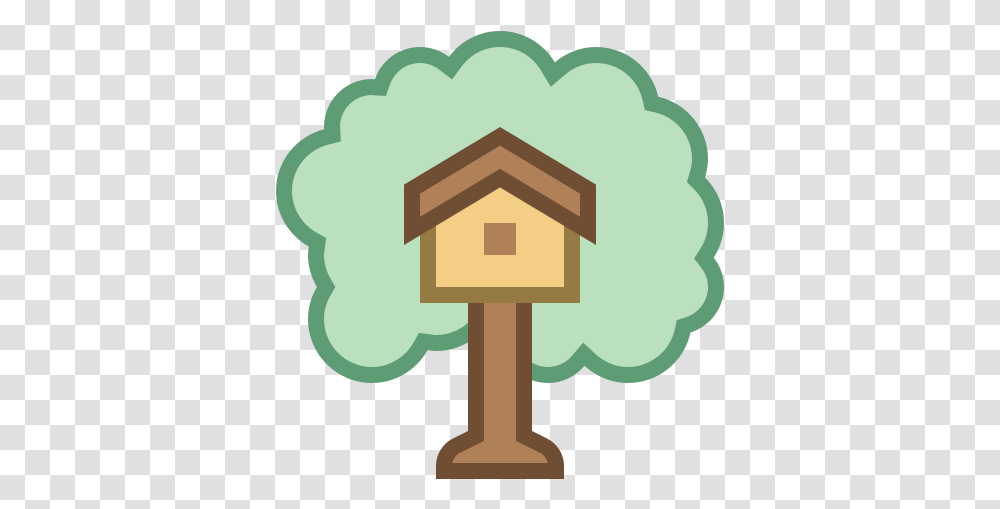 Treehouse Icon Tree House Icon, Cross, Symbol Transparent Png