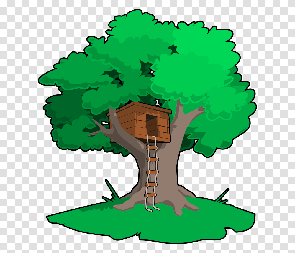 Treehouse, Nature, Plant Transparent Png