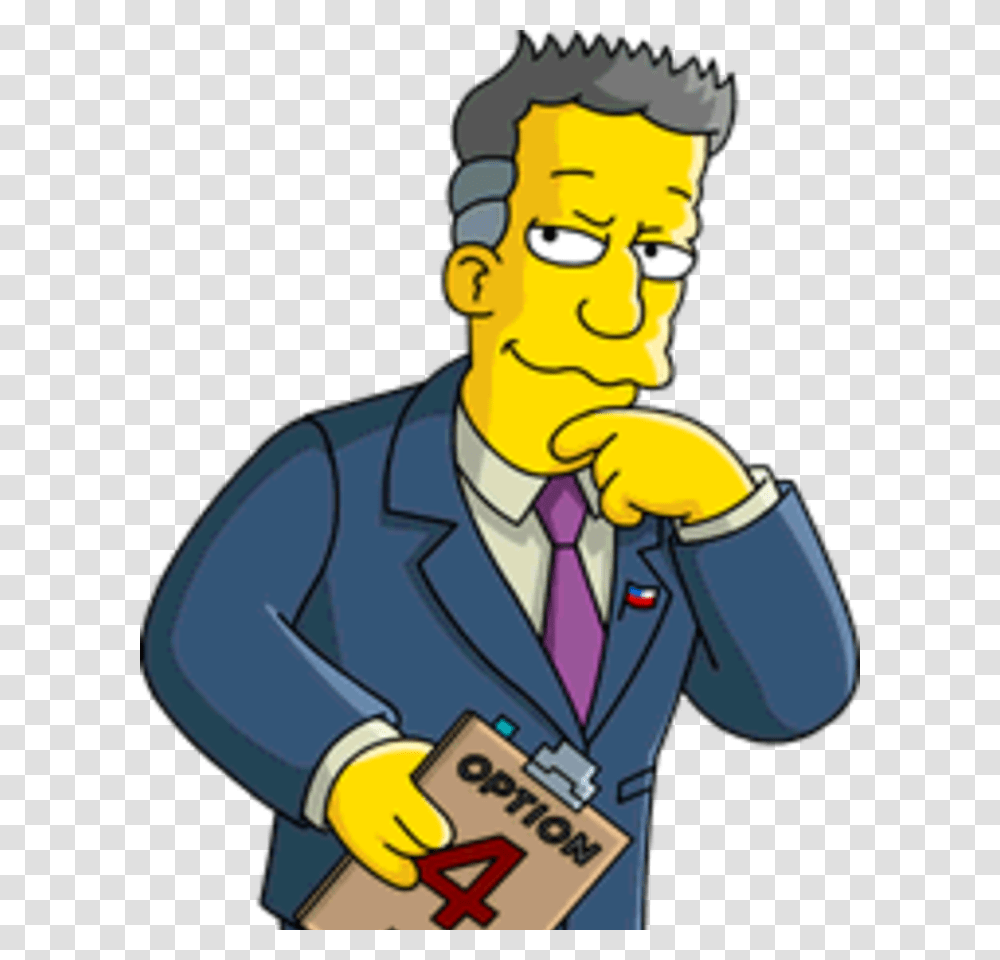 Treehouse Of Horror Simpson La Pelicula Russ Cargill, Person, Food, Eating Transparent Png