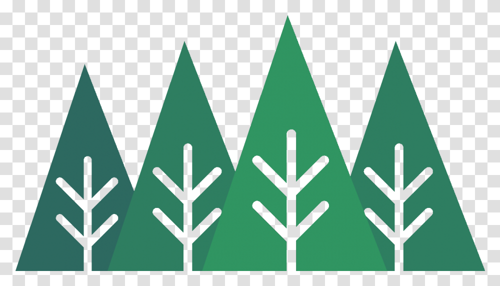 Treeline Geometric Trees, Plant, Pattern, Ornament, Symbol Transparent Png