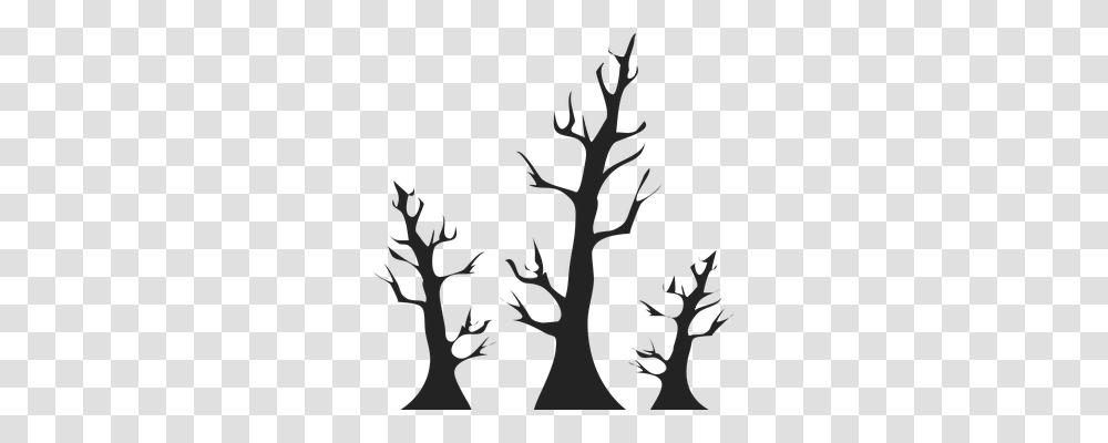Trees Silhouette, Stencil, Plant, Pattern Transparent Png