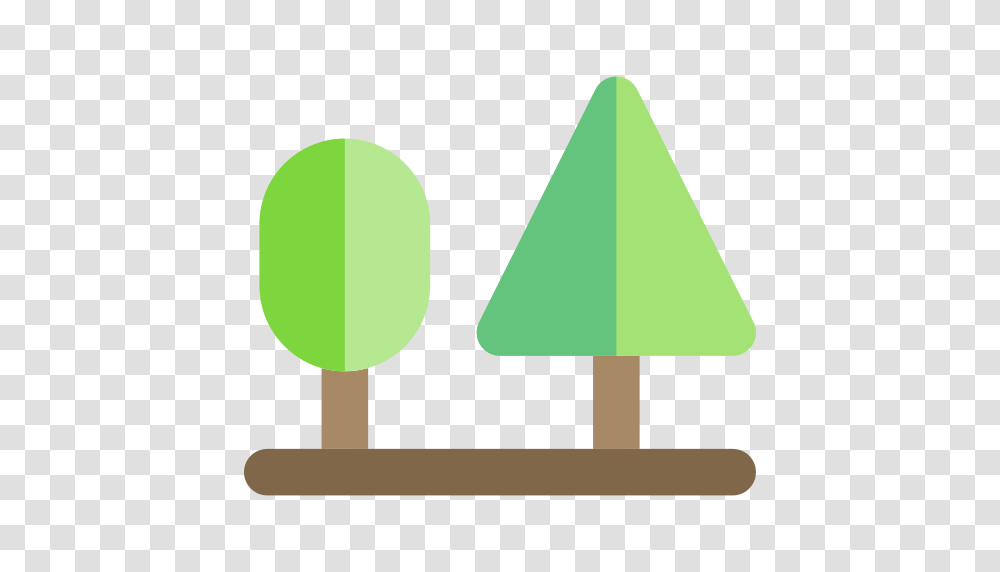 Trees Forest Icon, Triangle, Lamp Transparent Png